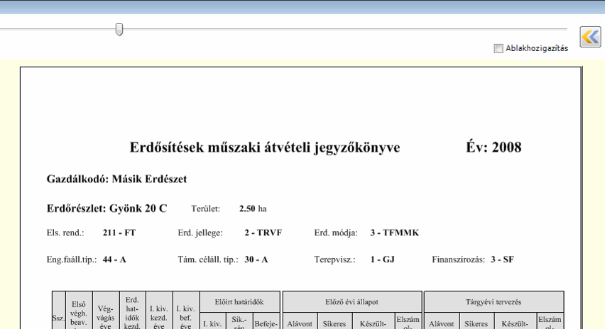 EEVR Bázisrendszer DigiTerra EIR v5 alrendszer Felhasználói kézikönyv 9.1.5. Elemzések Az elemzéseket jelentések formájában, vagy térképi kimutatások formájában érhetjük el.