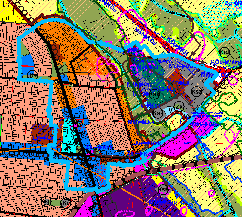 Indoklás: A szegedi út mentén fekvő Gksz gazdasági kereskedelmi övezet bővítésre kerül Mát általános mezőgazdasági övezet átsorolásával. III.