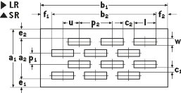 Hosszykasztás, tégaa, a hosszanti odaa árhzamosan ftó soros osztássa (ge) b₂ = x ₂ + x = a ₂ távoságok száma b₂-ve árhzamosan a₂ = y ₁ + y = a ₁ távoságok száma a₂-ve árhzamosan ₁ = + ₁; ₂ = + ₂ ₁ ₂