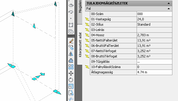 1.2 Indexben a területi és térfogat mértékegységek jelei 1.2.1 m2 helyett m 2, m3 helyett m 3 A HunPLUS által rendszeresített Adatformátum-stílusokban a terület és térfogat mértékegységeket is kiíró