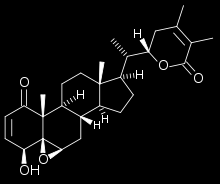 Szteroidok oxidációja során jönnek létre Szomniferanolid, Szomniwitanolid, Witaferin A Alkaloidok: Anaferin, Anahigrin, Tropin,