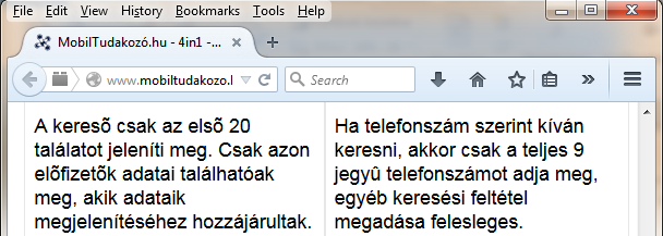 karakterkódolás, melynek következtében olyan karakterek jelennek meg a szövegben, amelyet a nyelv nem tartalmaz [10]. 9.