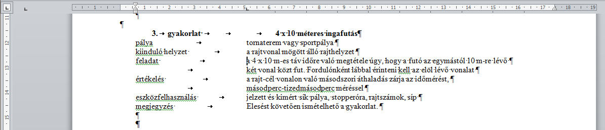 Gyakori formázási hiba olyan betűkészlet választása, amely nem tartalmazza az ékezetes karaktereket (24. ábra).