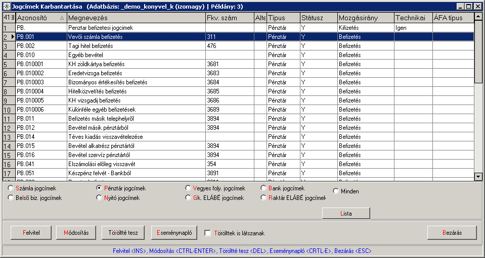 2 Pénztármodul használatához szükséges beállítások 2.1 