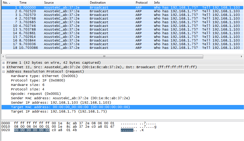 A TCP/IP PROTOKOLL MŰKÖDÉSE Semmi. Kiadunk egy ICMP Request kérést, várakozunk, majd tudomásul vesszük, hogy még válaszra sem méltatnak. De azért bepróbálkozunk még háromszor.