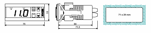 Bekötési rajz: IR32V NTC 12-24V/ac-dc I R32W NTC 12-24V/ac-dc IR32Z NTC 12-24V/ac-dc IR32V Pt100, J/K vagy V/I bemenettel Lásd a szenzor csatlakoztatást IR32W Pt100,