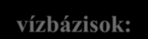 KEOP pályázaton támogatható vízbázisok: Alap Alcsútdoboz Honvédségi laktanya Alsószentiván Bakonykúti Baracs Besnyő Bicske-Csabdi Cece Csákvári Gyógyintézet Dunaújváros-Pálhalma Előszállás Ercsi