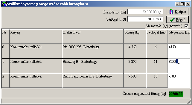 METRISoft KFT PortaWin (PW2) Jármű mérlegelő program 6/5 A program a gombnyomásra a '0' adatlapból egy másolatot készít, melyet az adatlap lista végére helyez.