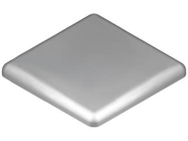 szürke Anyag: PA-GF szürke Méret (mm): 30 x 30 x 12 Tömeg Kg/Darab: 0,002 Cikkszám: b8-30x30-gr-cap Zárókupak 8 30x30