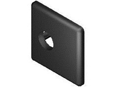 ZÁRÓKUPAK Zárókupak 6 20x20 Anyaga: PA-GF fekete Méret: 20 x 20 x 3 Tömeg: 0,003 Kg Cikkszám: b6-20x20-cap Zárókupak 8