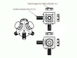 KOCKAÖSSZEKÖTŐ Kockaösszekötő 10 40x40 2D Anyag: Alu Öntött Méret (mm): 40x40x40 Tömeg Kg/Darab: 0,112 Bosch: 3 842 529 010 Cikkszám: b10-40x40-2d Kockaösszekötő 10 40x40 2D készlet Anyag: Alu Öntött