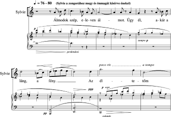 Debussy Ha az operát Lajtha idejében bemutatták volna Magyarországon, valószínűleg keveseknek tűnt volna fel a II. felvonás elején (rögtön az I. felvonáséhoz hasonló függönyzene után következő), a 9.