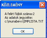 Ezt követően a Csomag összeállítás ablakfülön kell kijelölni (kipipálva) azon dolgozókat, melyek adatait a nyomtatványon szerepeltetni akarjuk.