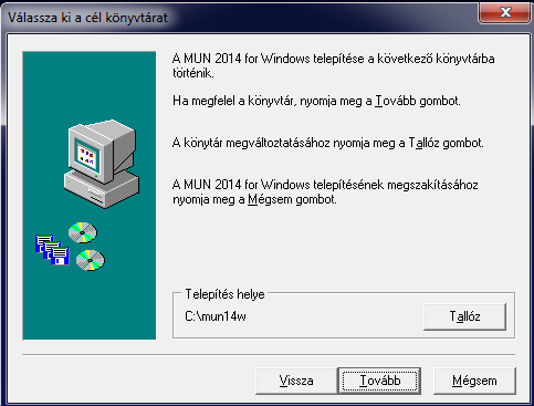 Célszerű a licence megállapodást végigolvasni, mielőtt a telepítést továbbfolytatnánk. Ha elfogadjuk a feltételeket, az Termék információ, rendszer követelmények felsorolása!