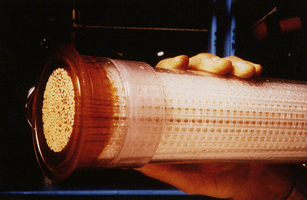 Üreges-szálas szálas (kapilláris) membr mbrán (Hollow fiber) Átmérő használattól függően változik Üreges-szál (hollow fiber) membránok belméret 0,5-1,5 mm, üzemi nyomás korlátozott, több száz szál