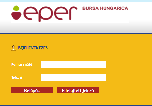 Az Emberi Erőforrás Támogatáskezelő által postai úton megküldött felhasználónév és jelszó birtokában jelölhetik ki a csatlakozni kívánó önkormányzatok a központi kapcsolattartót a rendszerben, aki