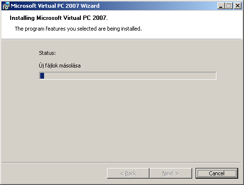 A Virtual PC 2007