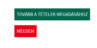 4. Belföl-belföld viszonylatban címzetti bejelentés rögzítése Kizárólag nem kockázatos termék belföldi viszonylatú szállítása esetén lehetővé válik a címzett általi bejelentés.