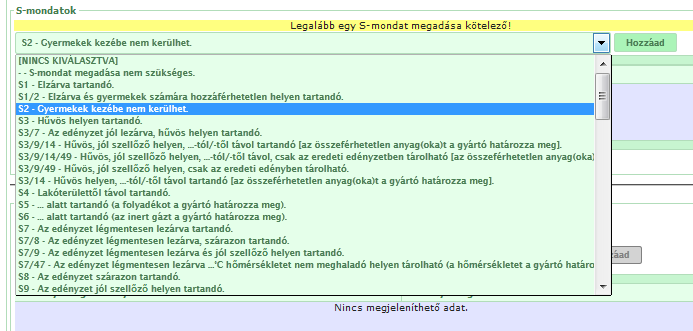 1. R-mondatok Adja meg a veszélyes keverék 453/2010 EU rendelet előírásainak megfelelő- biztonsági adatlapjából, a 2. pontban szereplő R-mondat egyikét!