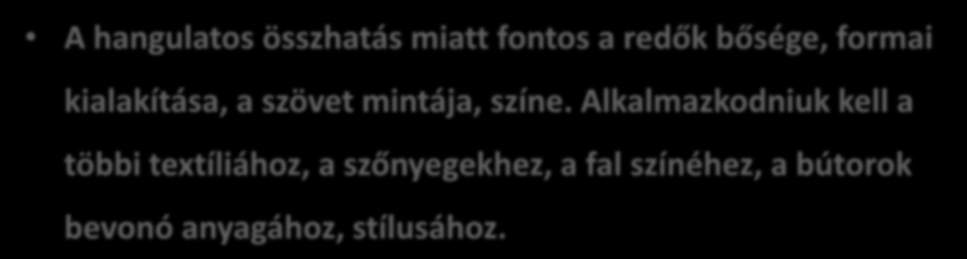 mintája, színe.