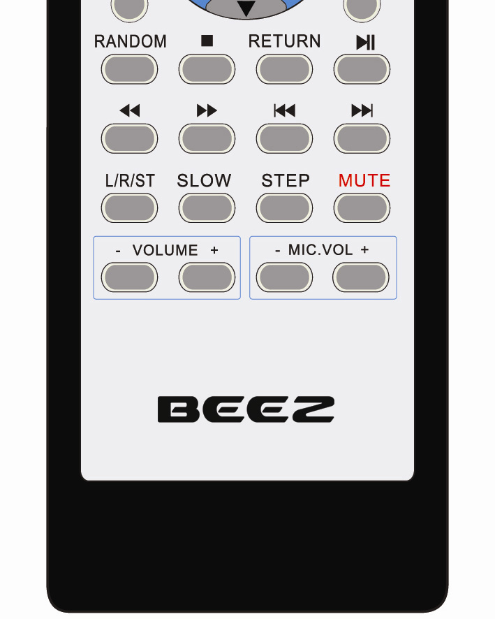 4) OPEN/CLOSE: opens/closes disc tray 5) V-MODE: video mode 6) ANGLE: view angle selection 7) SUBTITLE: subtitle switch 8) LANG: language switch 9) 1-10+: numeric buttons 10) TIME: time menu 11)