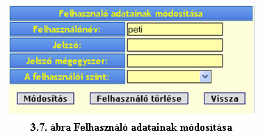 2.5 Tartalmi rész A tartalmi rész tartalma központilag meghatározott: feladatspecifikációt; adatbázisterv, fejlesztői dokumentációt; a fejlesztés menetét, tapasztalatait; továbbfejlesztési