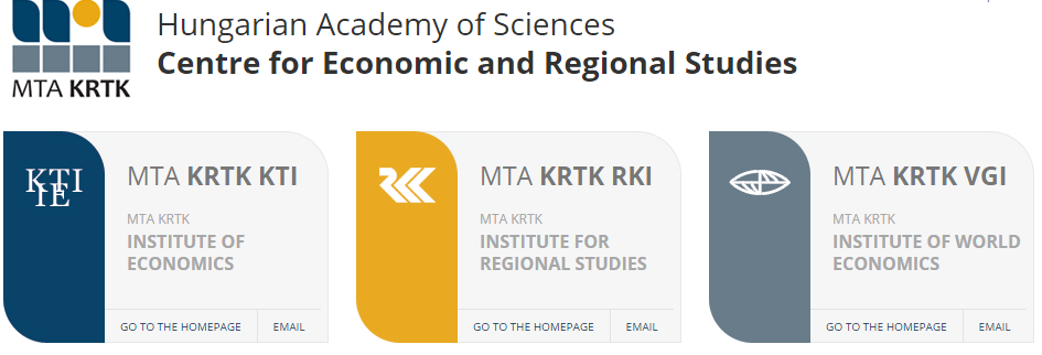 MTA Közgazdaság- és Regionális Tudományi