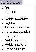 Gépjármű tárolási hely partner: a rögzített gépjármű tárolási helye egy adott partnerhez tartozik.