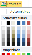 183. ábra Amennyiben nevet szeretnénk adni a diagramunknak, azt az Elrendezés szalag Tulajdonságok mezőjében tudjuk beírni. 184. ábra 12.6.