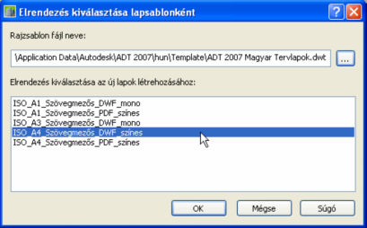 Az ADT 2007 HunPLUS újdonságai 2. oldal, összesen: 6 A munkafelület újdonságai Munkaterületek mentése Munkaterület beállítások elmenthetők.