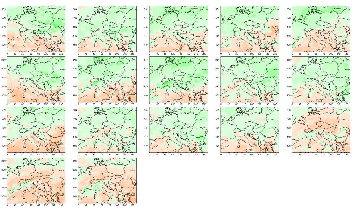 [%], 17 modell Változás 17 modell alapján csökkenés : növekedés 5 : 12 növekedés 60