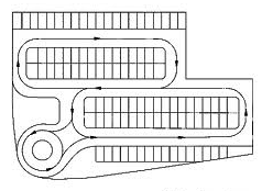 64. ábra Parkolóhely kialakítások III. 65.