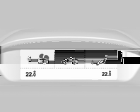 Hőmérséklet-szabályozás 115 Állítsa a hőmérsékletszabályozót a legmelegebb fokozatra. Kapcsolja be a hátsó ablakfűtést Ü.