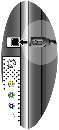 Csatlakoztassa a DVI-D kábel egyik végét a monitor DVI-D aljzatához, a másik végét pedig a számítógép DVI-D portjához. (elhagyható).