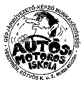 Veszprémi Autós- Motoros Iskola Szolgáltató KFT 8200 Veszprém, Eötvös K. u. 2. 88/425-833 E-mail címünk: v-ami@invitel.