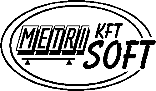 METRISoft M é r l e g g yá r t ó K F T 6800 Hódmezővásárhely Jókai u. 30. Telefon: 62/246-657, Fax: 62/249-765 E- mail: mer leg@metrisoft.hu Honlap: w w w.metrisoft.hu Mentés: 2011.05.