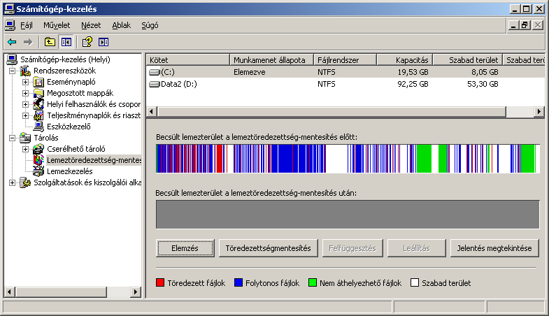 Segédprogramok (6) Sajátgép