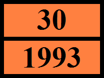 14. SZAKASZ: Szállításra vonatkozó információk ADR / RID / IMDG / IATA / ADN szerint 14.1. UN-szám UN-szám (ADR) : 1993 14.2.