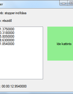 Windows Form (szerző: Radványi Tibor) if (RB_nap.Checked) uj_datum_es_ido = uj_datum_es_ido.adddays(noveles); else if (RB_ora.Checked) uj_datum_es_ido = uj_datum_es_ido.addhours(noveles); else if (RB_perc.