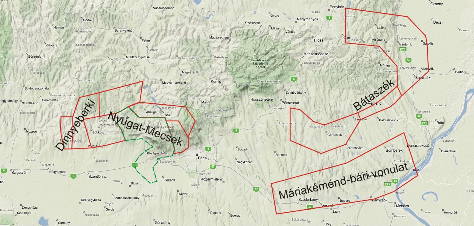 Forrás: Benkovics István MECSEKÉRC Zrt - Barabás András WildHorse Energy