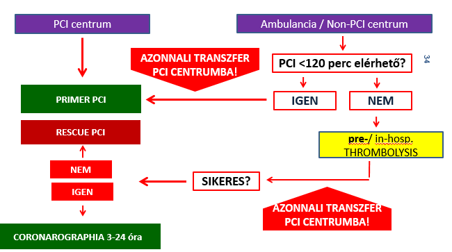 rizikócsoport FENNÁLLÓ (PERZISZTÁLÓ) ISCHAEMIA! ség Többszörös ischaemias Malignus De rizikófaktor ritmuszavar visszatérő tünetek Resustitatio!