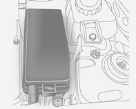 176 Autóápolás Biztosítékdoboz a motortérben A biztosítékdoboz a motortérben, a