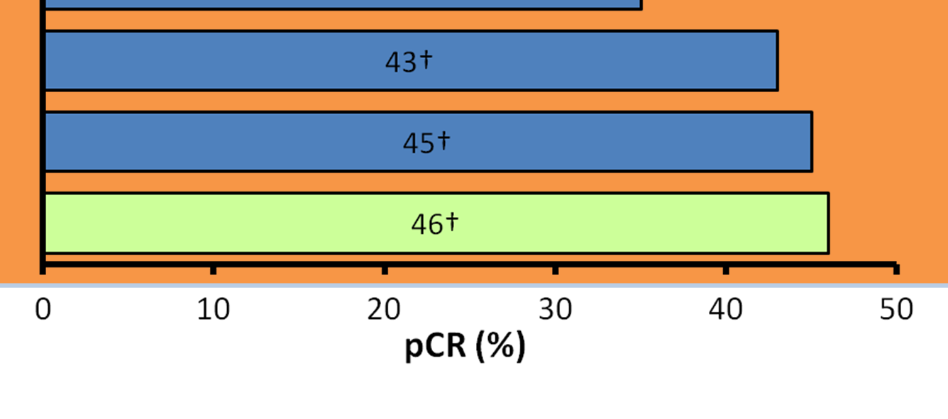 A Herceptin neoadjuváns alkalmazását támogató vizsgálatok Szelektálatlan populáció B-27 1 : 4xAC B-27 1 : 4xAC 4xT NoAH 2 : AC T CMF, H nélkül GeparQuattro 3 : 4xAC+H 4xT+H HER2-pozitív populáció