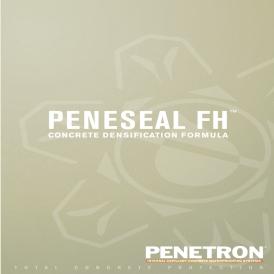 Alkalmazás Peneseal FH betontömörítő anyag Egyszerű felhordás permetezéssel Régi és új betonra egyaránt alkalmazható