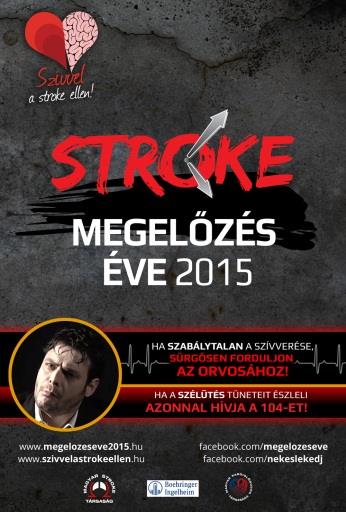 ÉLEN A STROKE ELLEN PÁLYÁZATI FELHÍVÁS SZÍVVEL A STROKE ELLEN Program 2015 A STROKE MEGELŐZÉS ÉVE A Magyar Kardiológusok Társasága és a Magyar Stroke Társaság a Boehringer Ingelheim magyarországi