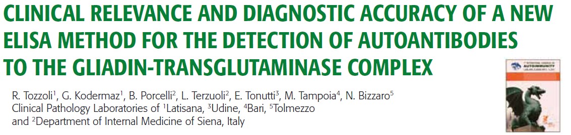 A gliadin-tg konplex kimutatására szolgáló új ELISA módszer klinikai relevanciája és diagnosztikai pontossága A total of 895 patients were studied, Összesen 895 beteg vizsgálata történt meg, 81