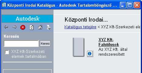 6. Irodai katalógusrendszer kialakítása 5.4.