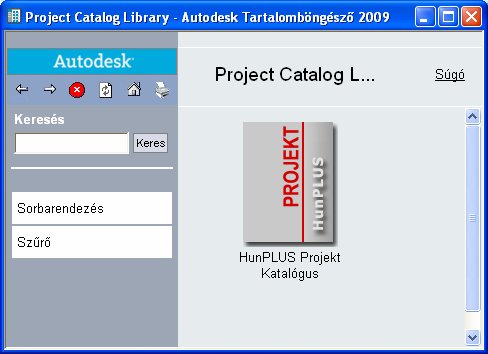 7. Projekt Katalógus használatának támogatása 7.