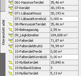 1. A sablonrajzban bevezetett újdonságok 1.2 