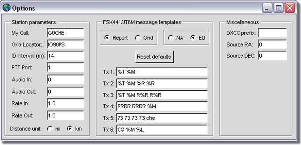 Old. 14 Hobby? --> 2015 A fenti kép az 5. verziószámú WSJT ablakot mutatja. Az első dolog, amit egyszer a WSJT program telepítésekor meg kell tenni, az a beállítási mezők kitöltése.